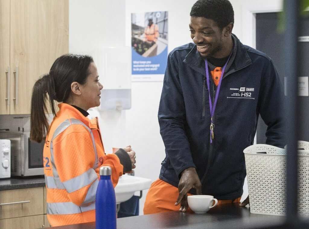 people in the office.